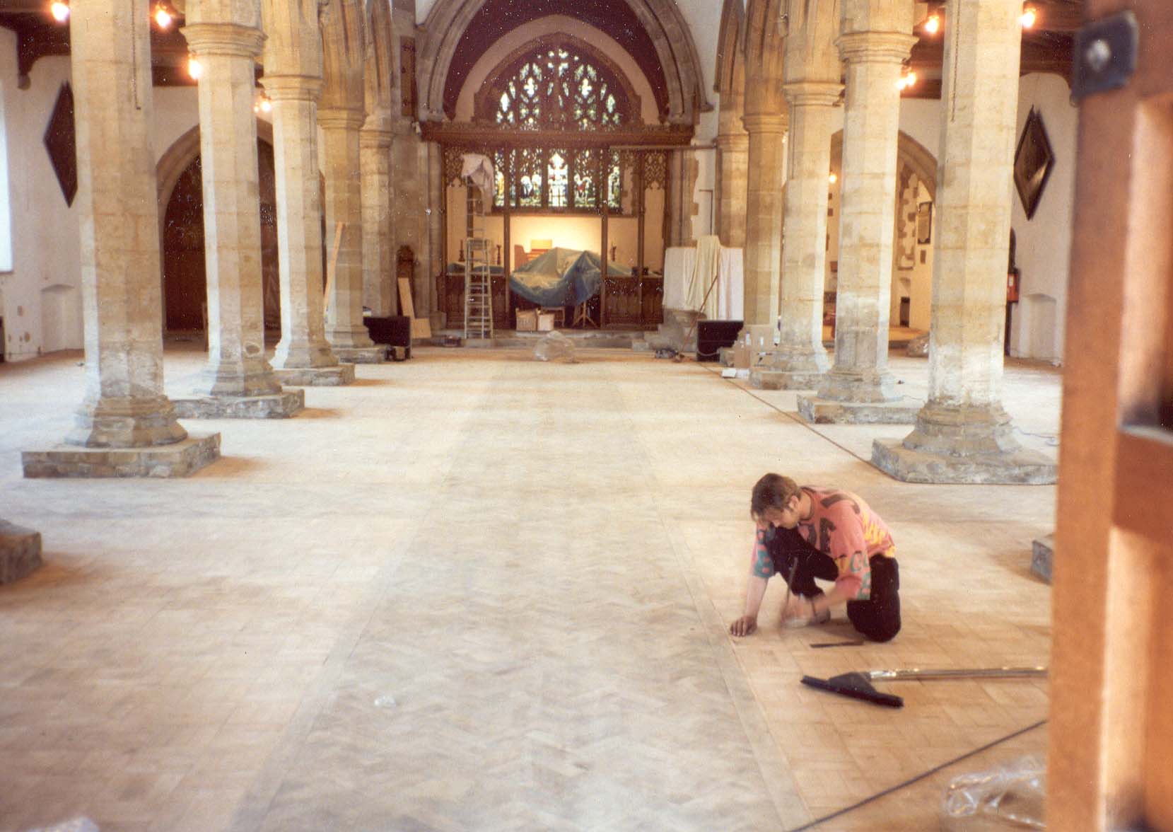 1992 Sealing the floor