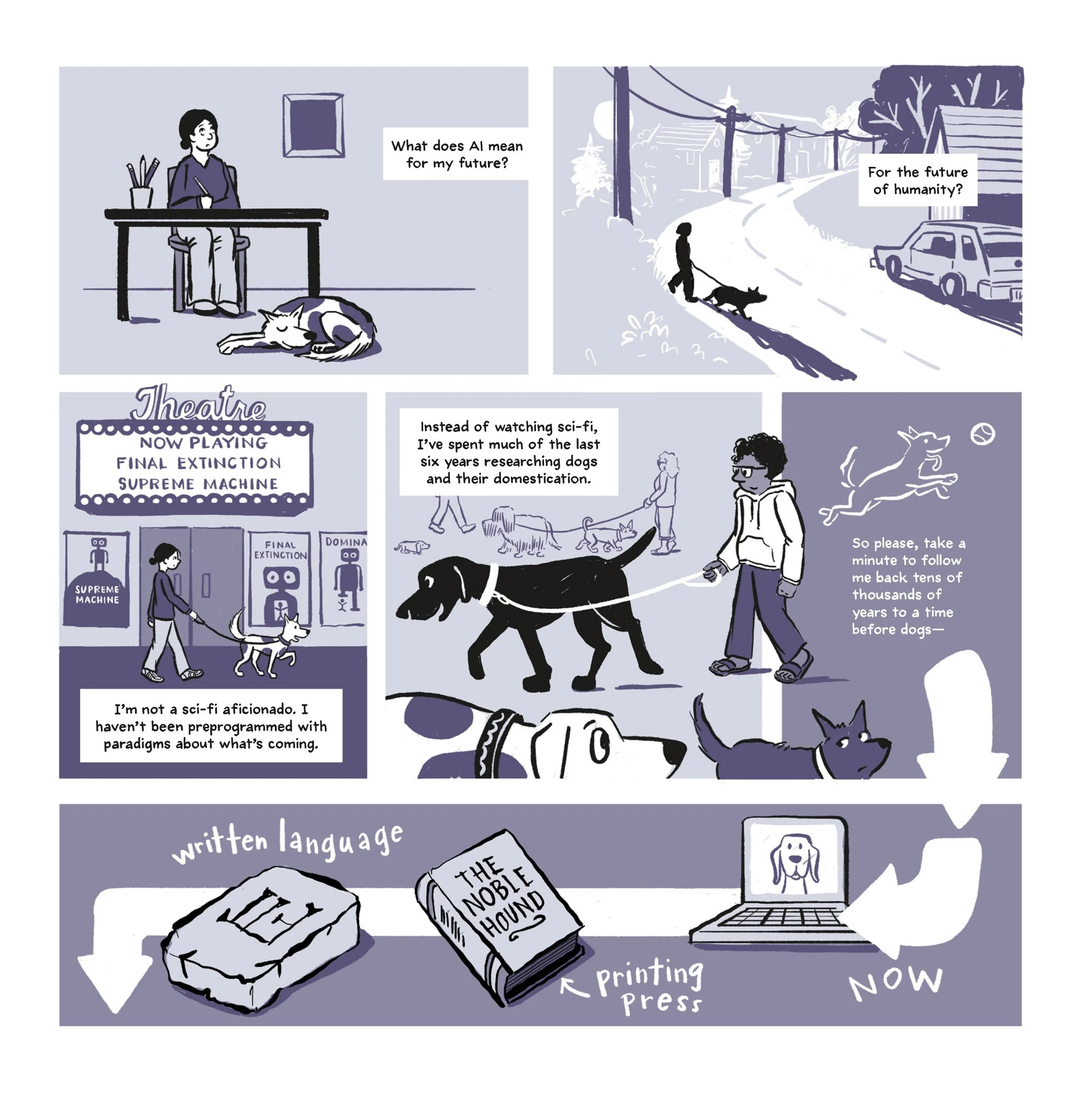 BETWEEN DOG AND WOLF