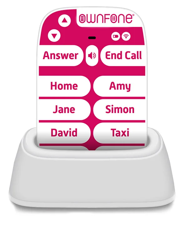 OwnFone on dock