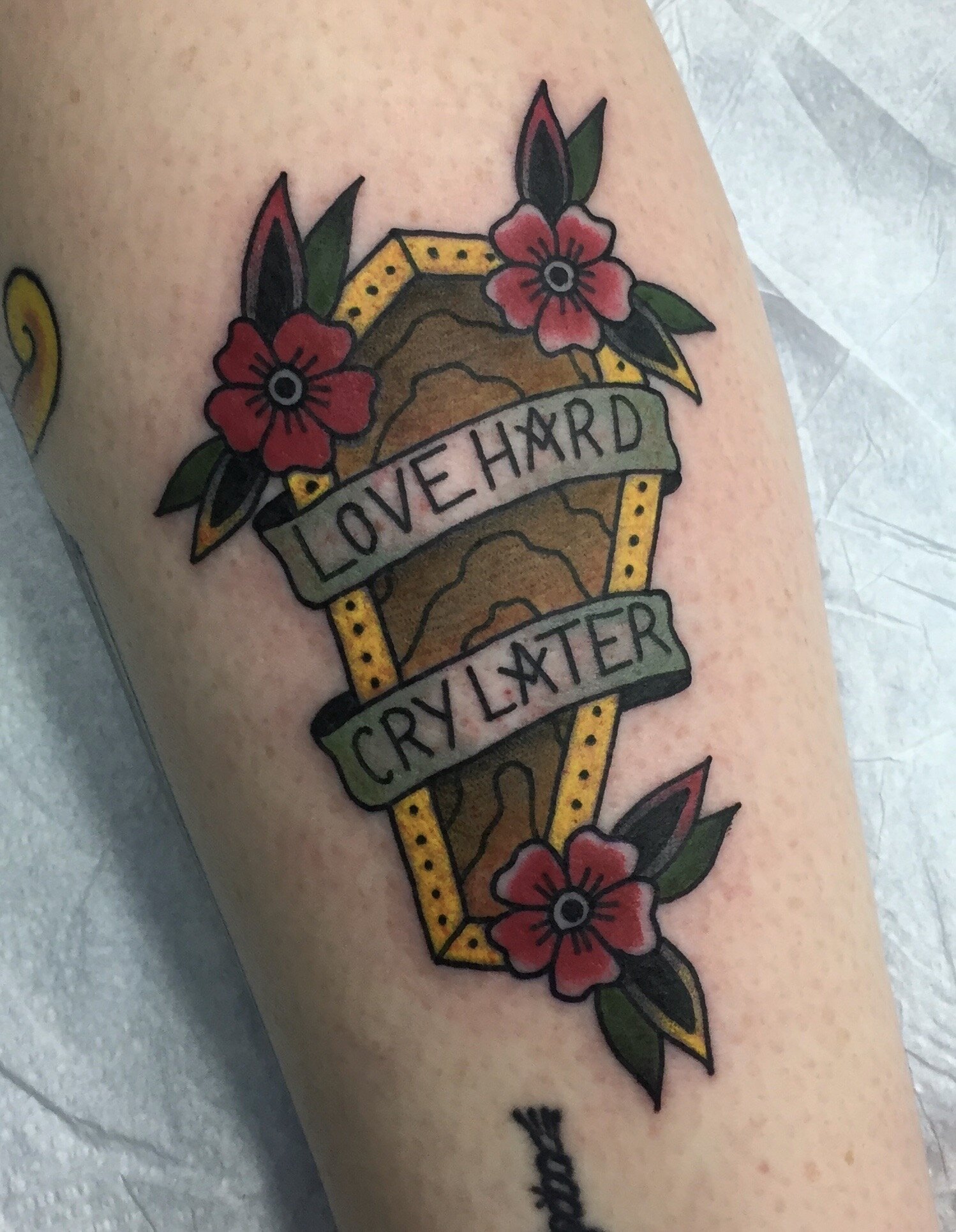 The Front Bottoms inspired tattoo by Jace LaFace of 510 Expert Tattoo in  Charlotte NC  rtattoos