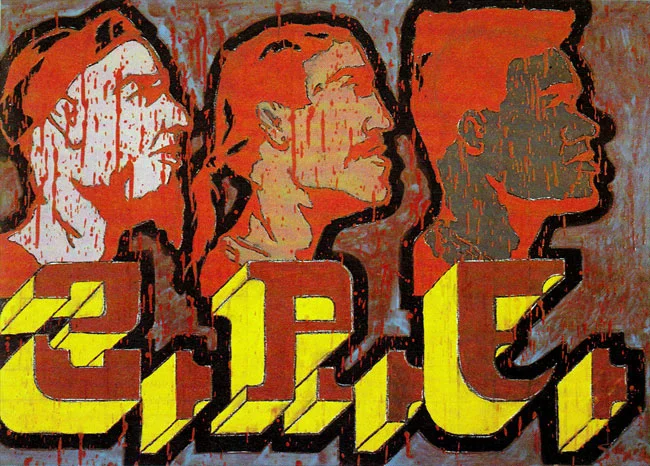 Sin título, Etapa practica, 1989. Colección privada. Helsinski, Finlandia 