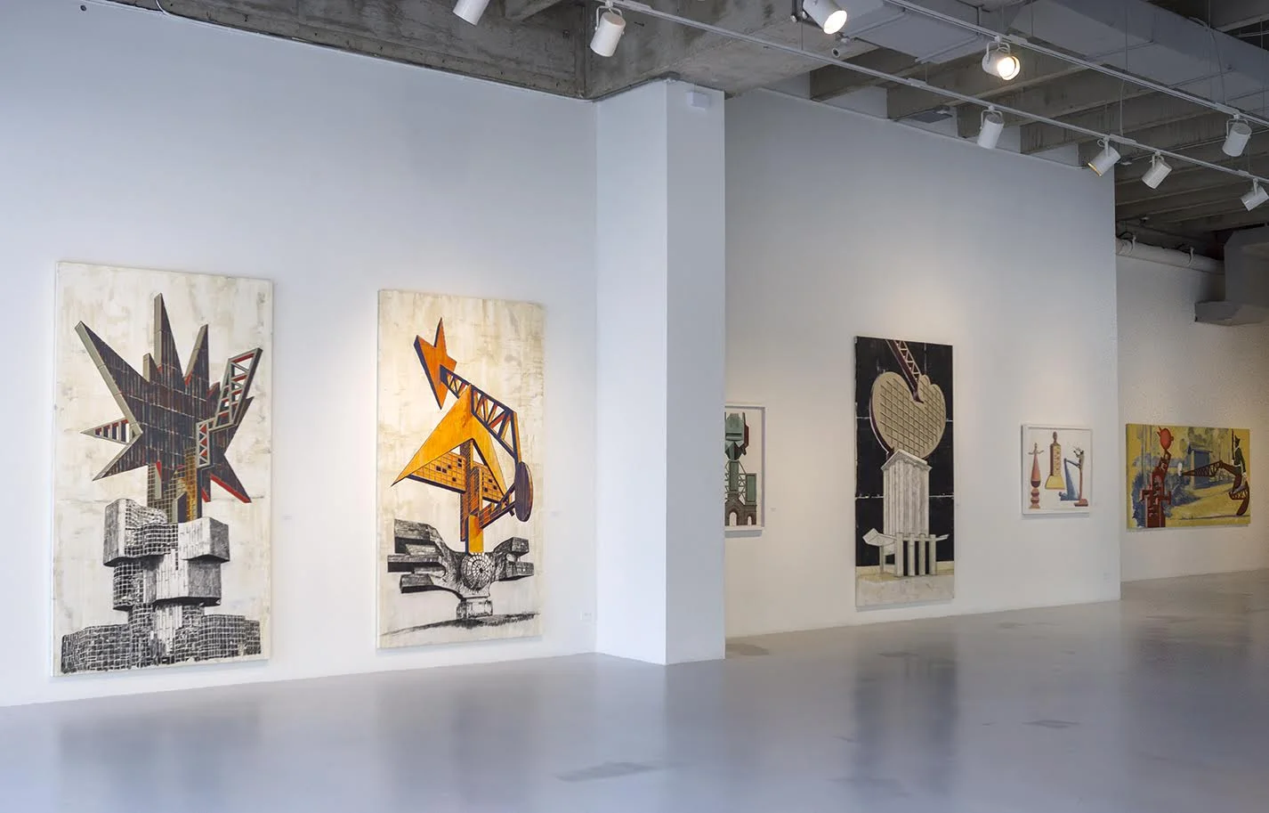 Transformers Landscapes III . CCE Miami. 2016-17 Exhibition view