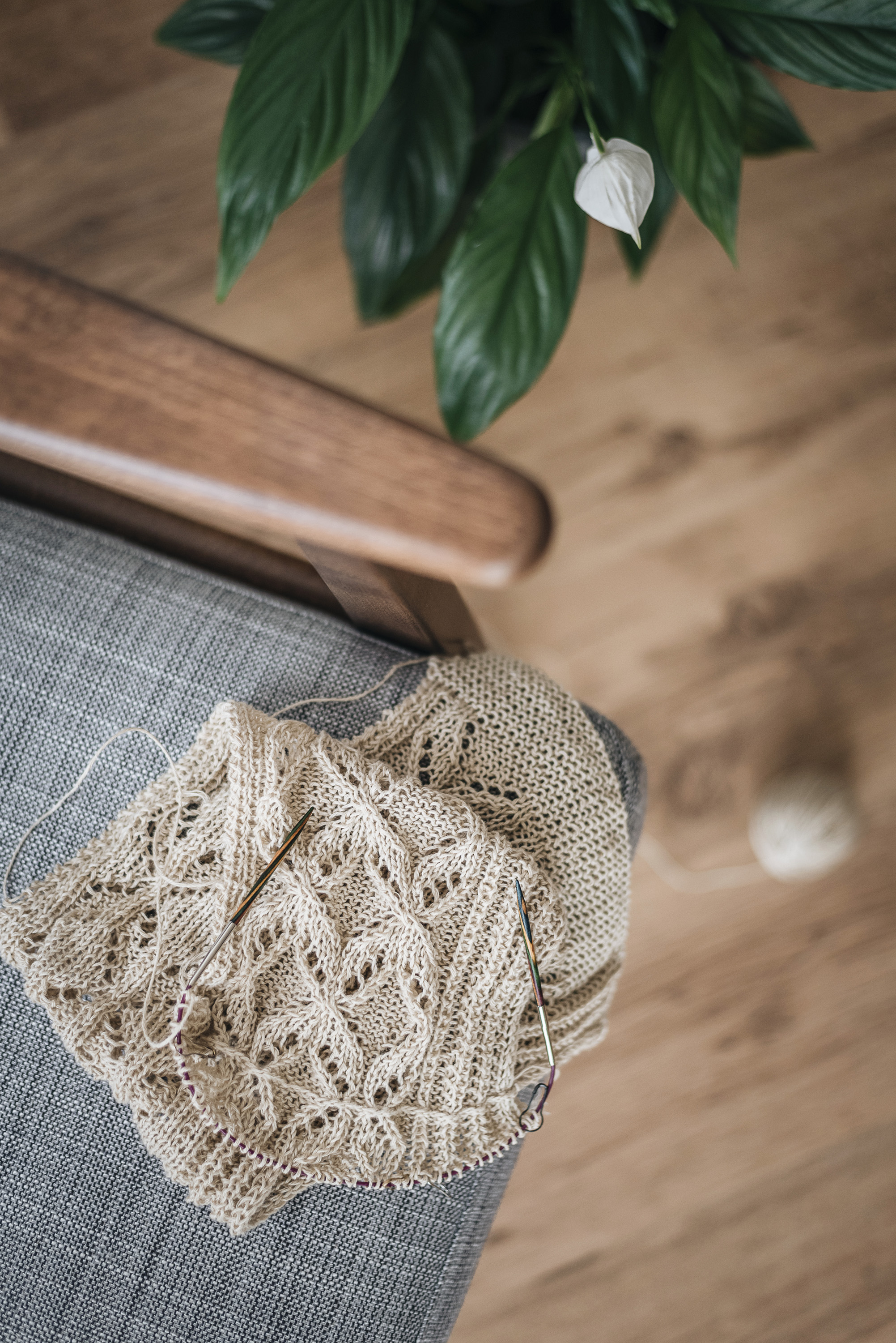 wip linen summer yarn lace knitting
