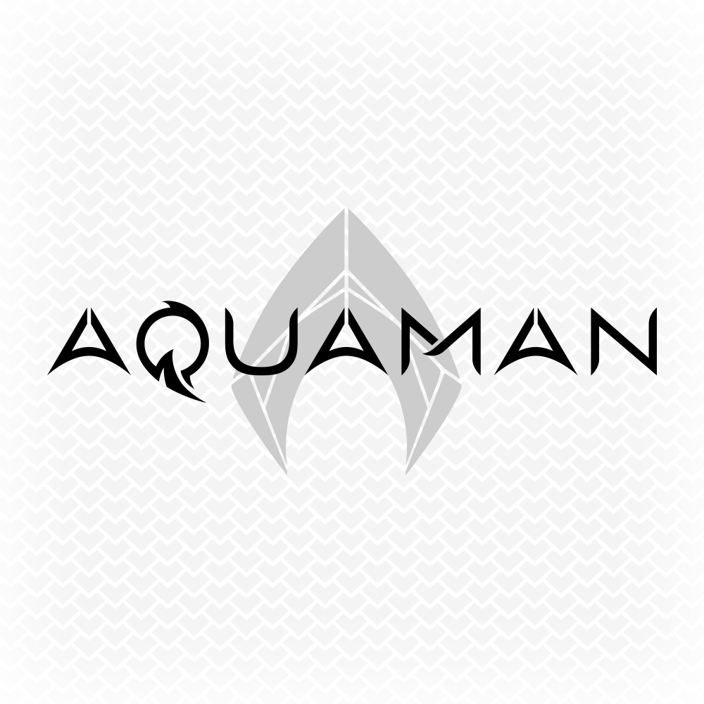 Aquaman Caligature Aquaman Caligature