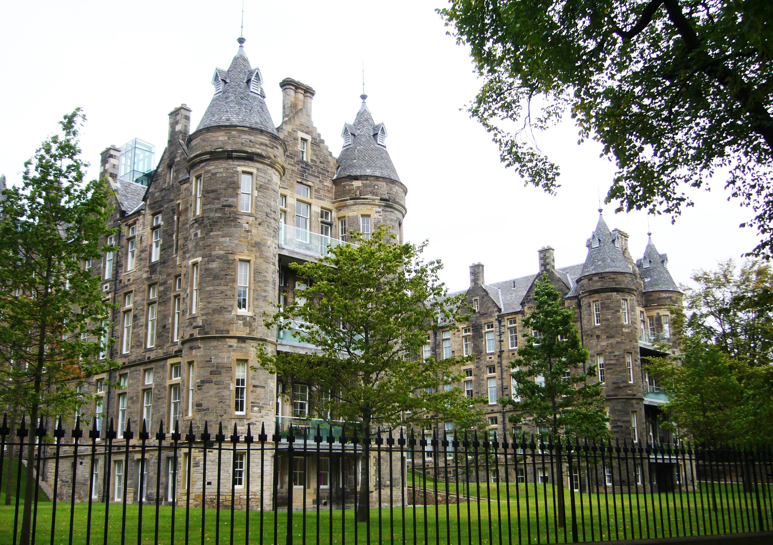 The old Royal Infirmary of Edinburgh, now being turned into residential accommodation