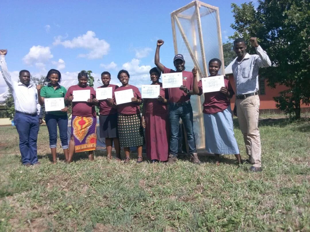 Members of QEA Women's group complete Permaculture Design Course