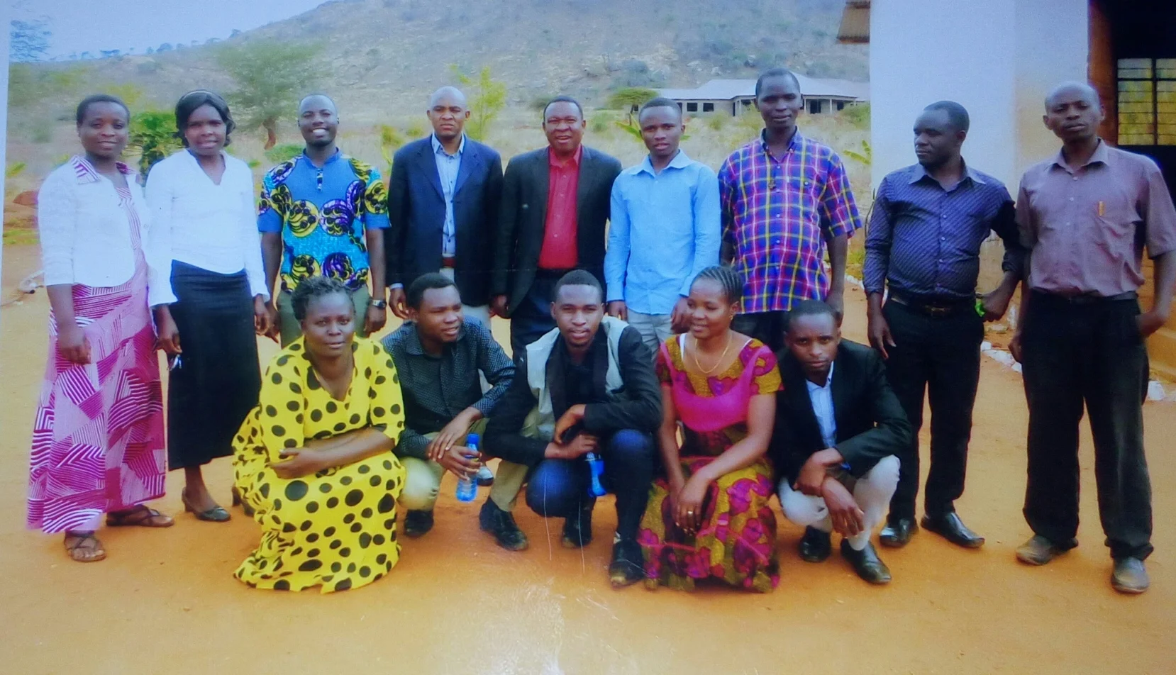 Teachers participate in a teacher training course