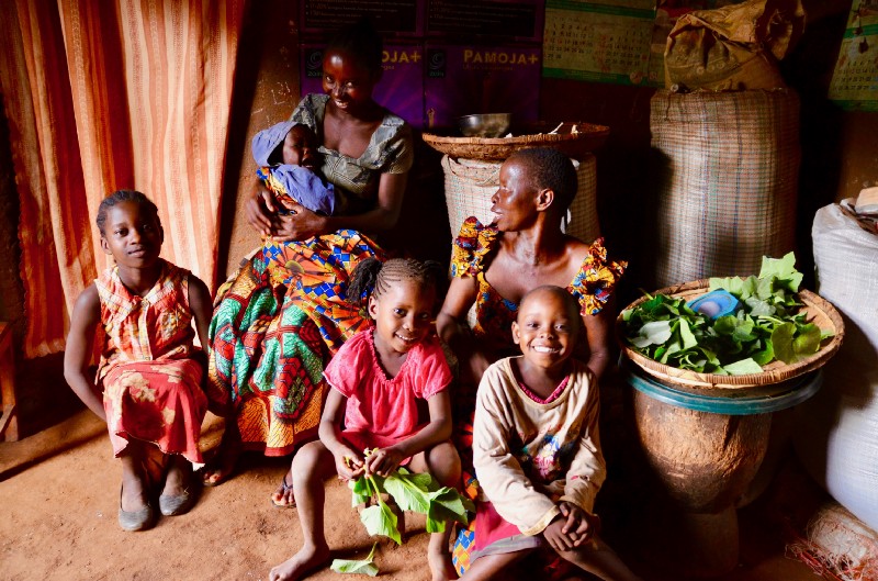 Mama Asha and her family