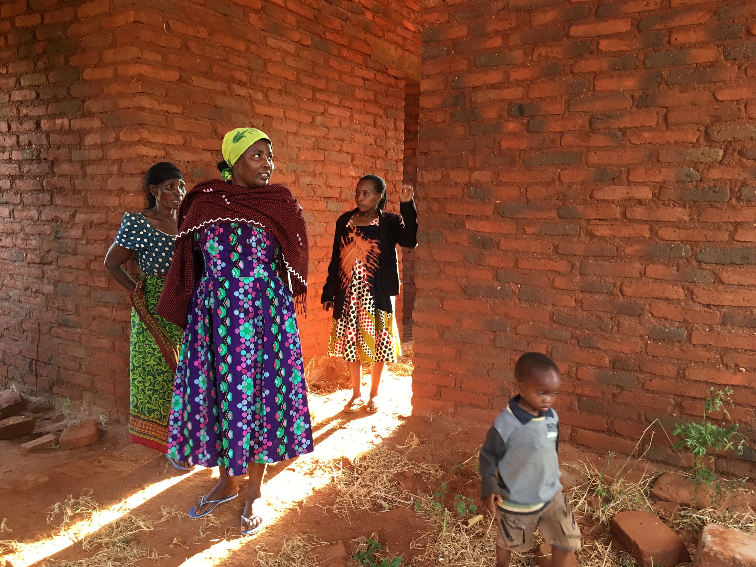 Mama Faith is building a house for her family