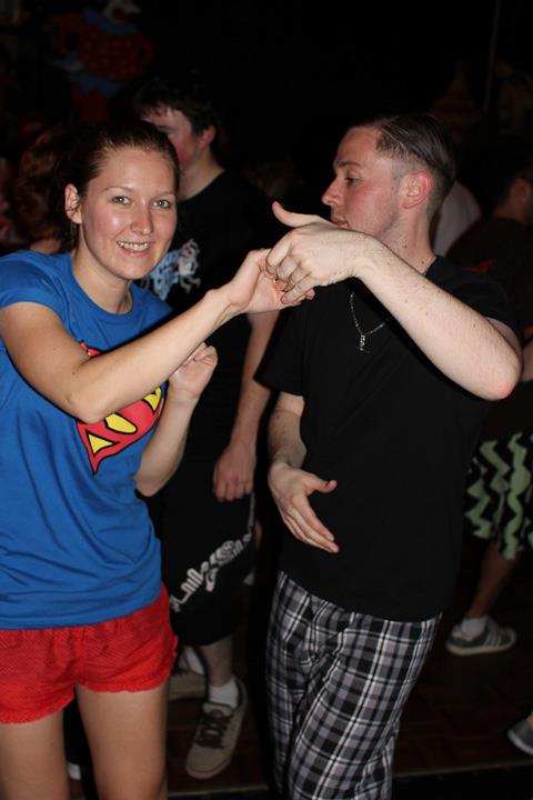 My very first dance exchange. Don’t judge, it was a pyjama party