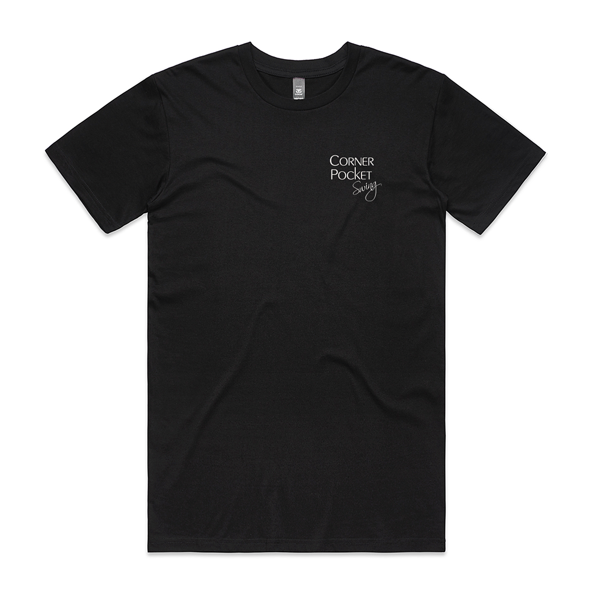 Merch_Black Tshirt_Cream Logo_Front.png