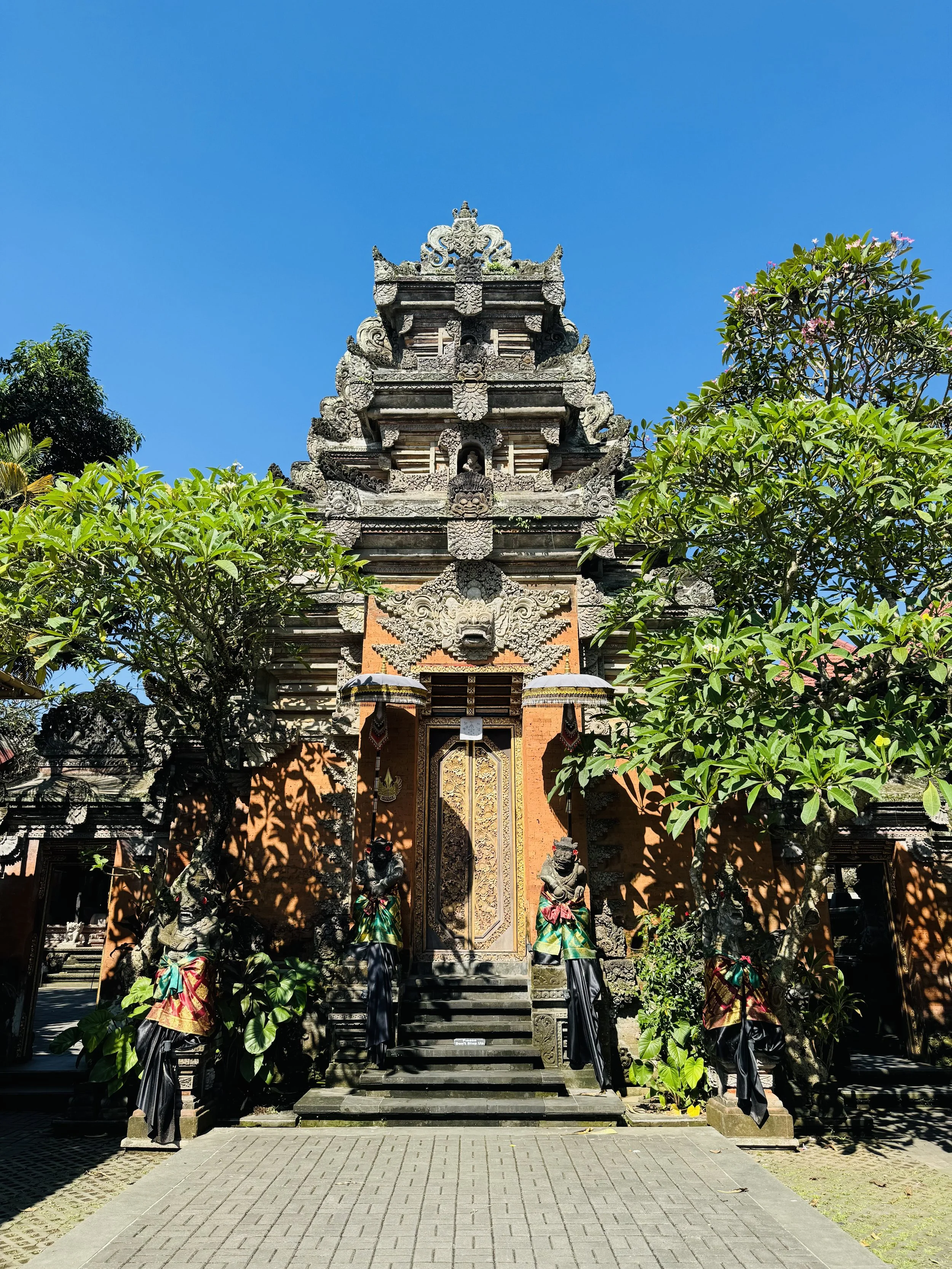 temple at Ubud Palace in Bali