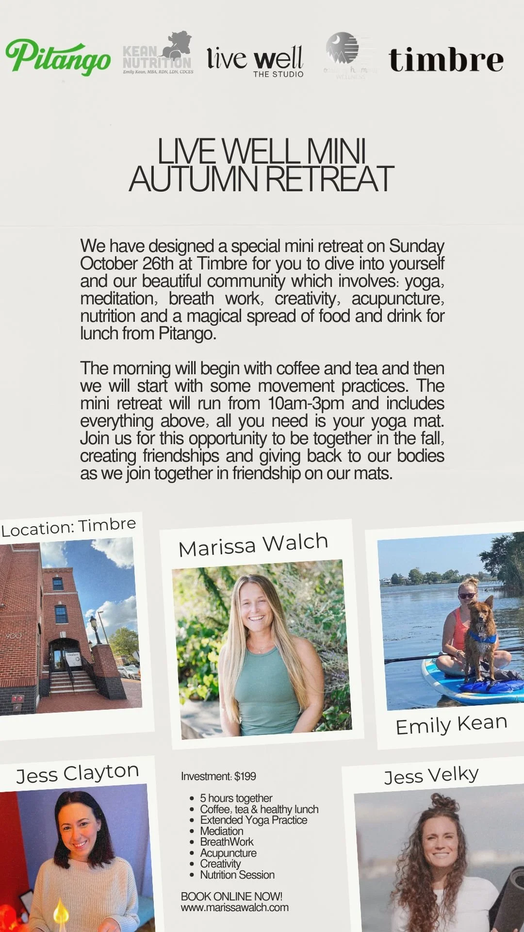 live well mini retreat
