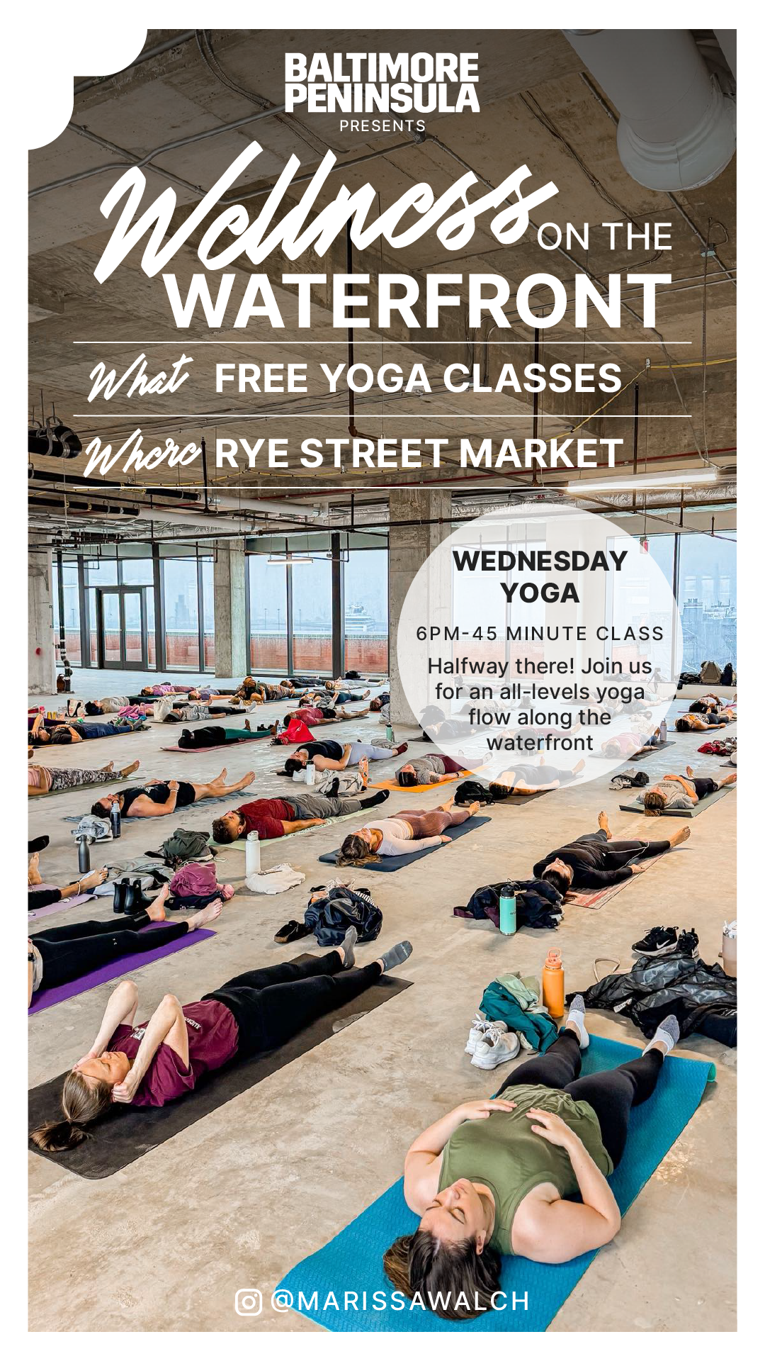 Wellness on the Waterfront @ Baltimore Peninsula - Yoga