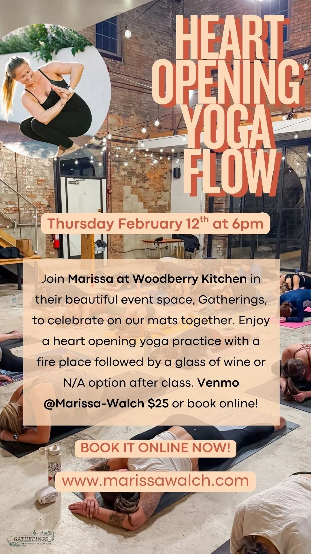Heart Opening Flow @ Woodberry Kitchen