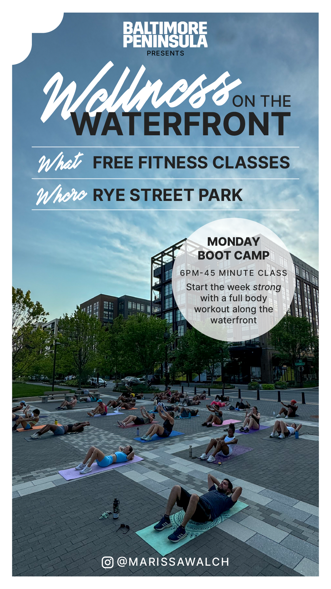 Wellness On The Waterfront @ Baltimore Peninsula - Boot Camp