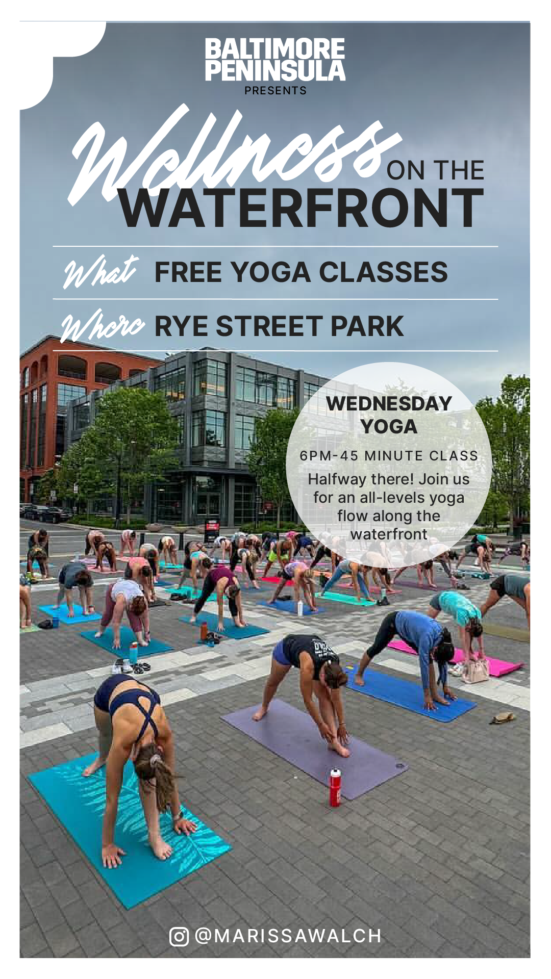 Wellness on the Waterfront @ Baltimore Peninsula - Yoga