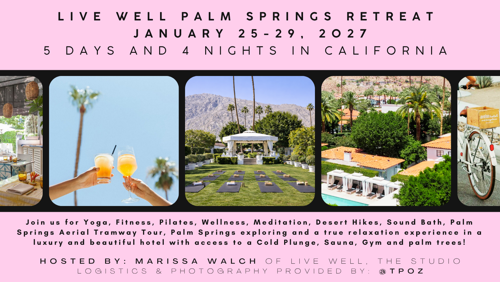 live well Palm Springs Retreat