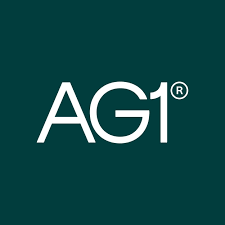 AG1 logo on a green background