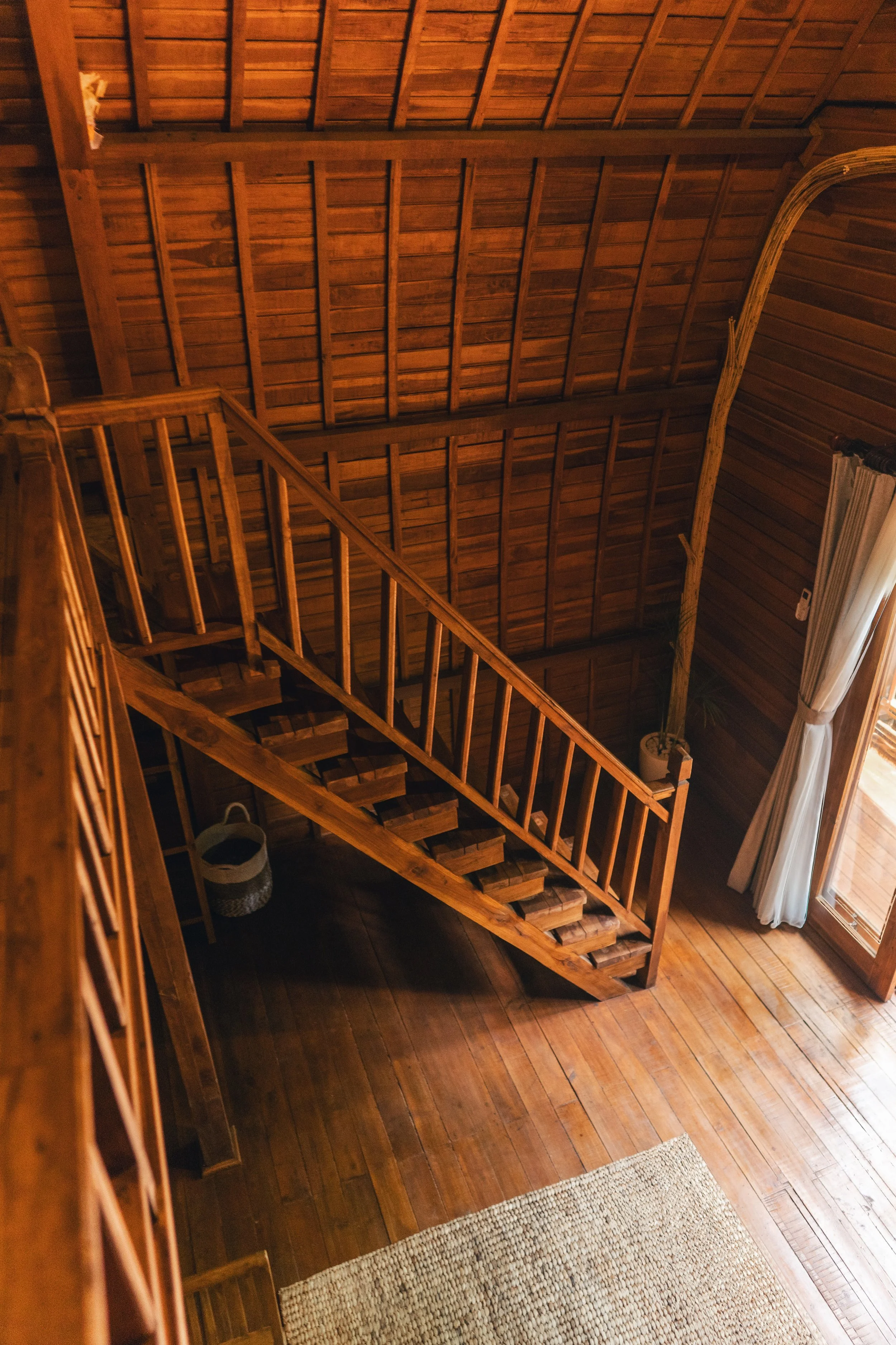 stairs to the loft