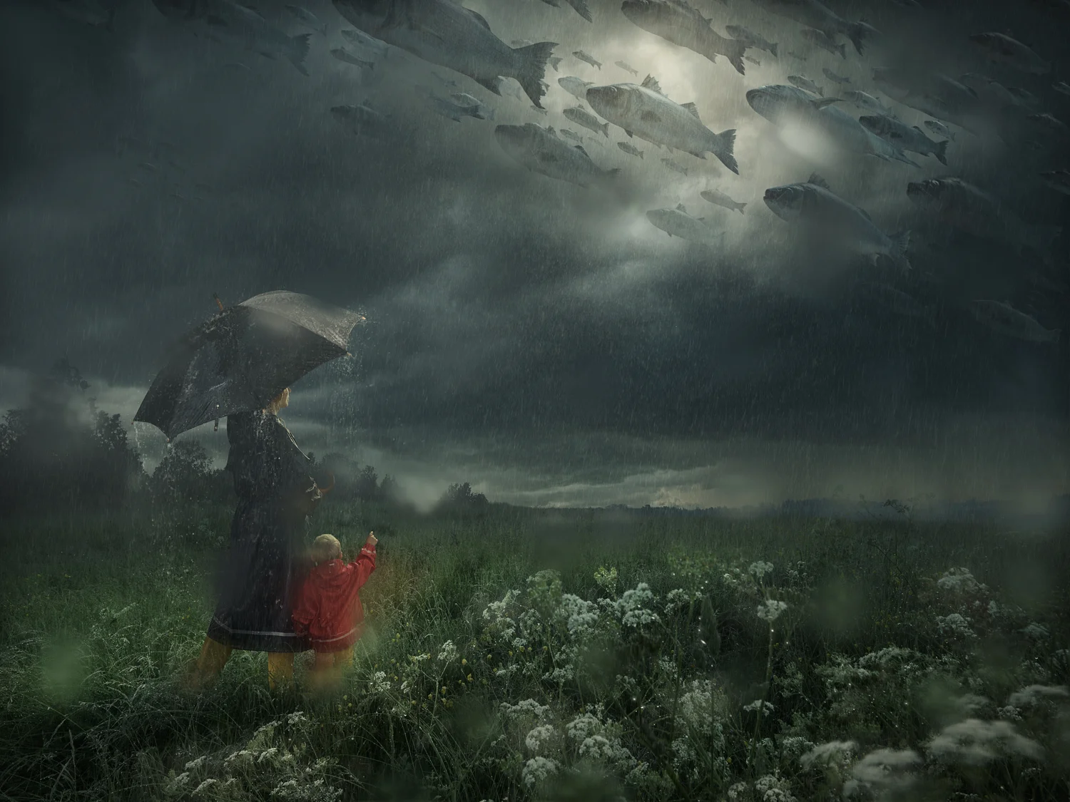 Lost in the Rain, 2016 180 x 135 cm Hahnemühle Photo Rag Baryta Edition: 3 + 2AP