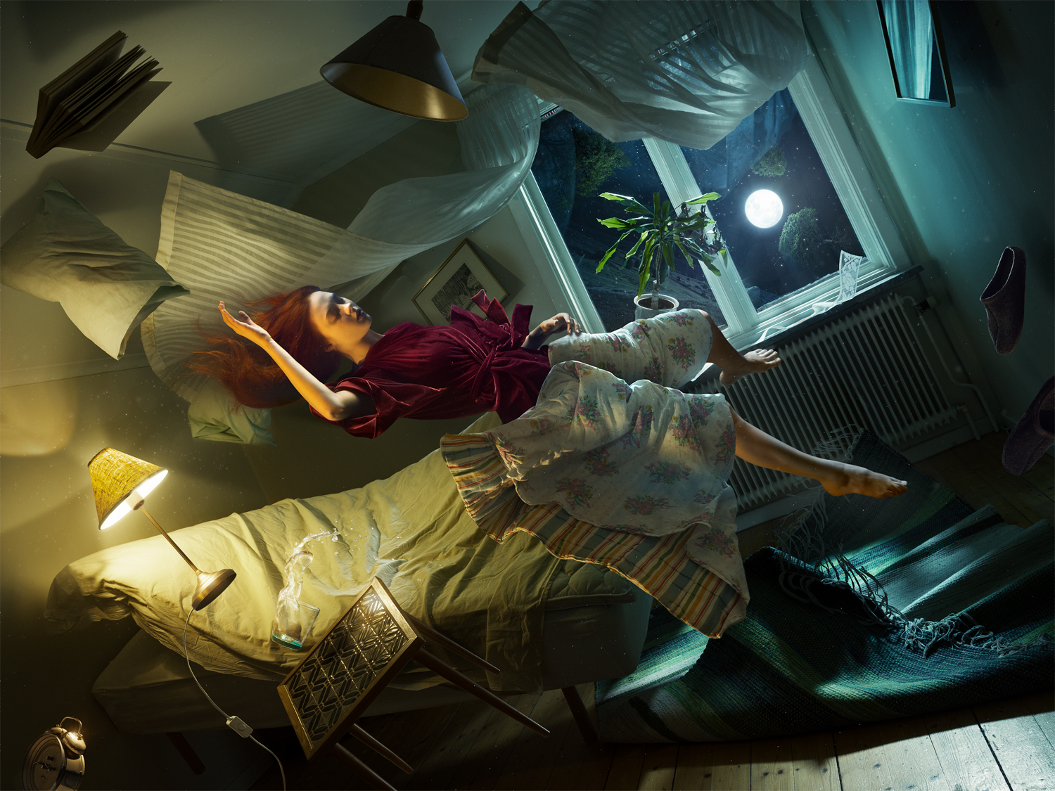 Falling Asleep, 2018