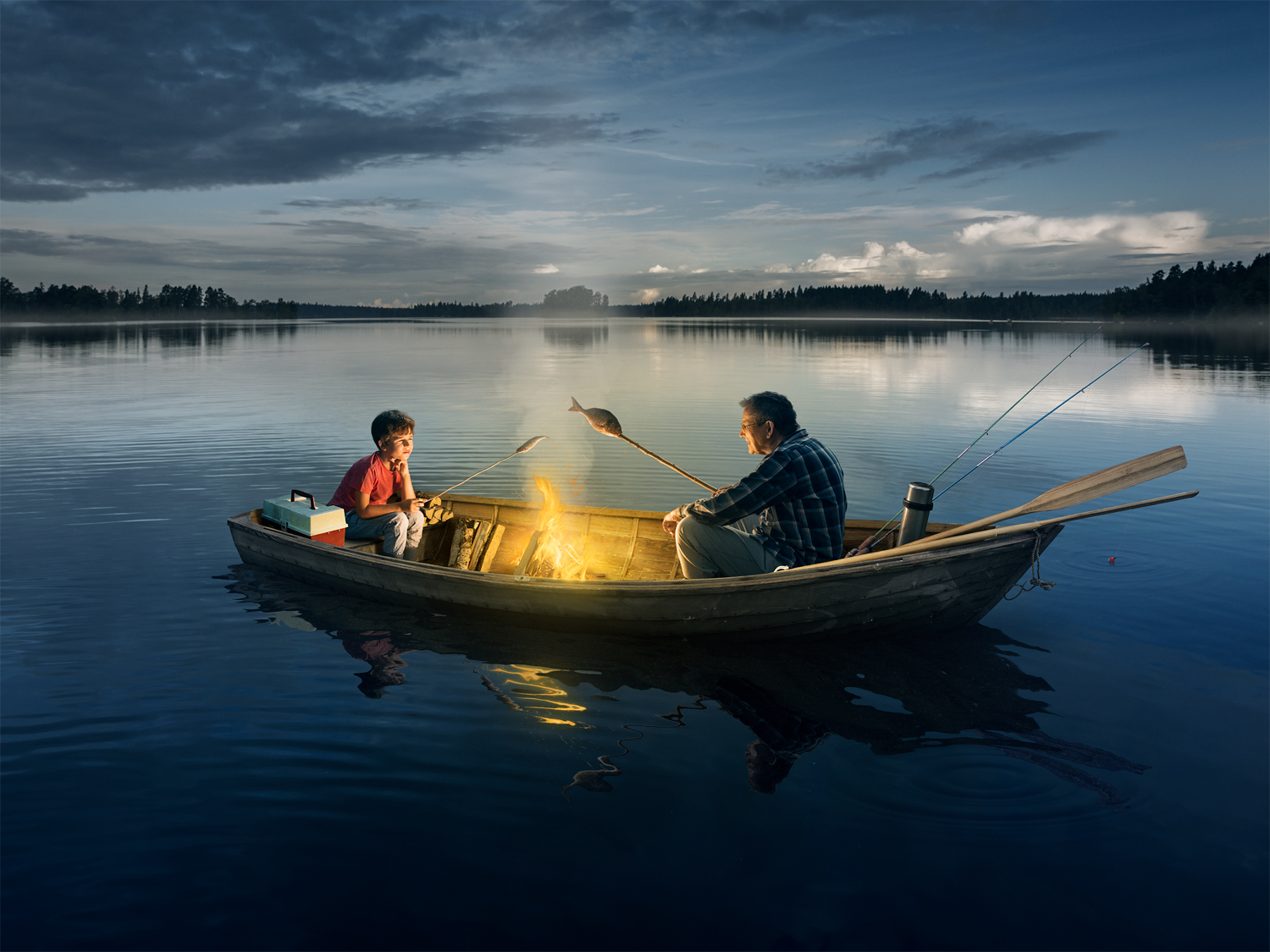 Fishing with Grandpa