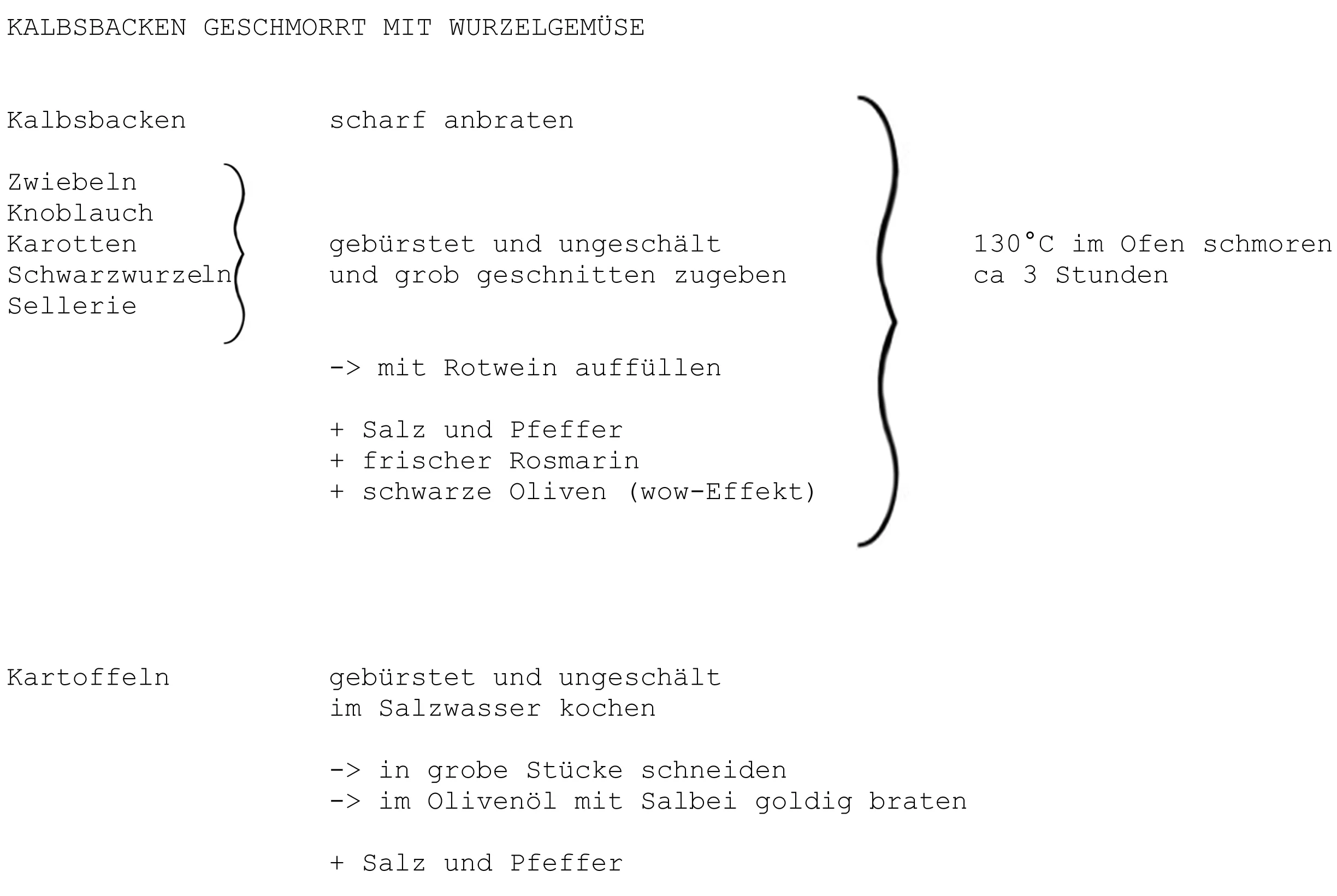 Kalbsbacken