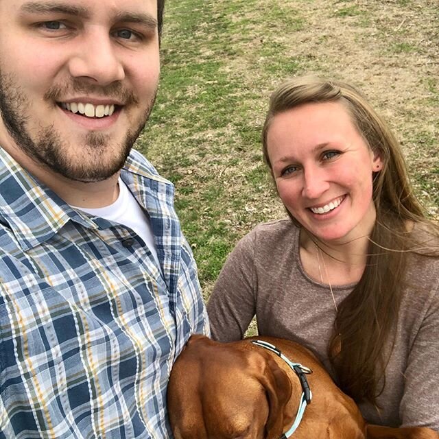 Happy Easter from the McGrath&rsquo;s!! Nacho isn&rsquo;t a big fan of family photos apparently....⛪️🐕☀️🥃❤️ #mcgrathfarmhouse #nachovizsla