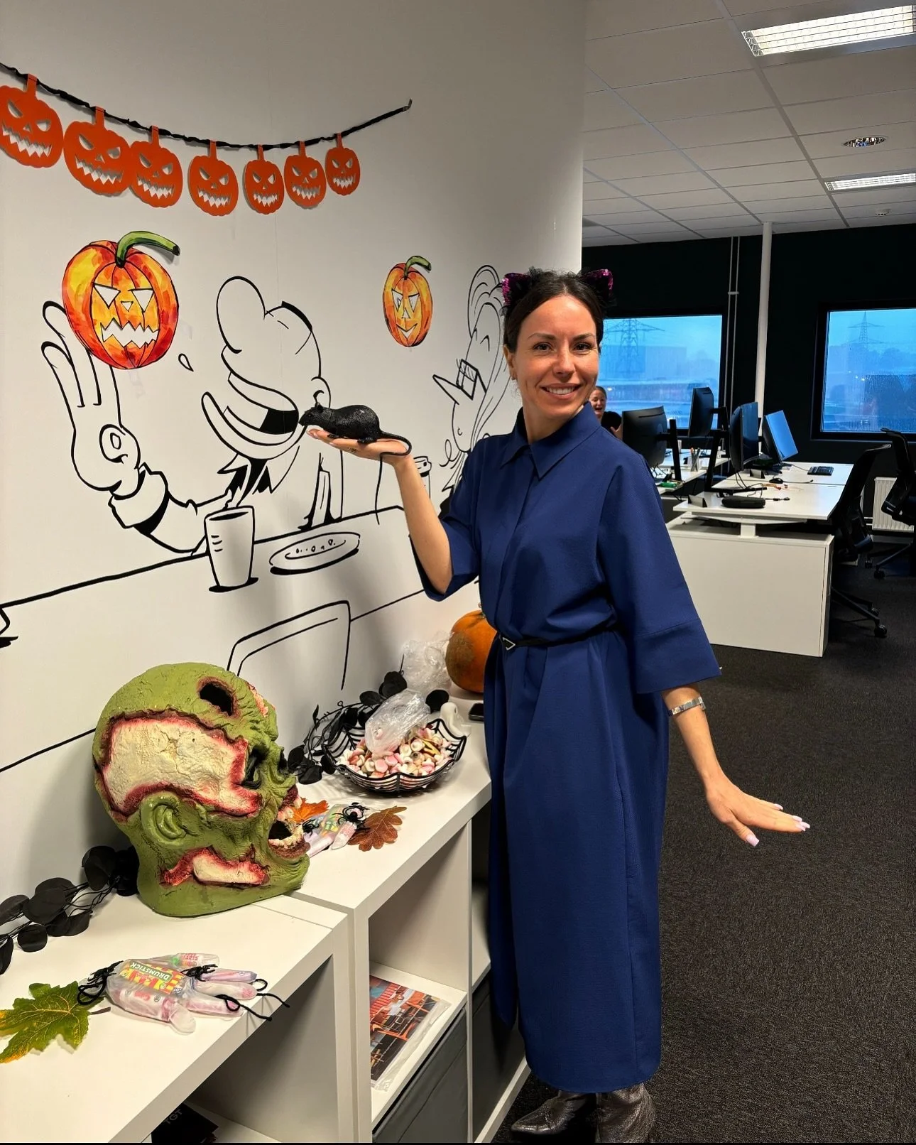 Busy october days in Three60 Norway, also socially 🤝🏼🤩 Today we celebrated halloween at our office in Stavanger!  We had great fun showing up this morning in costumes, eating good food and halloween snacks through the work day. Trick or treat, you