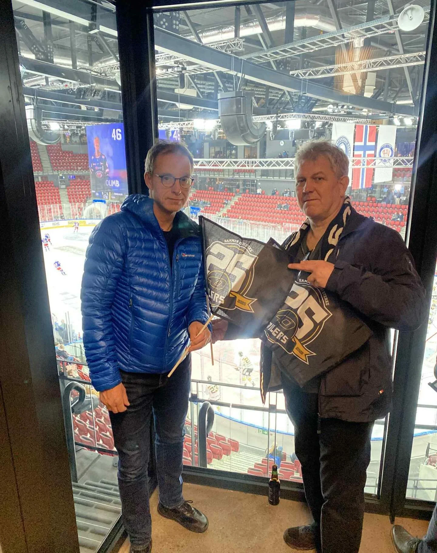 Last weekend our colleagues John and Per Ove represented THREE60 Energy in this years Oilers sponsor trip to Oslo! 🏒🥳

Here is Johns summary from the weekend:

Together with Per Ove I was the lucky winner to take part in this years sponsortrip to O