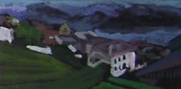 Vue du café de la Poste