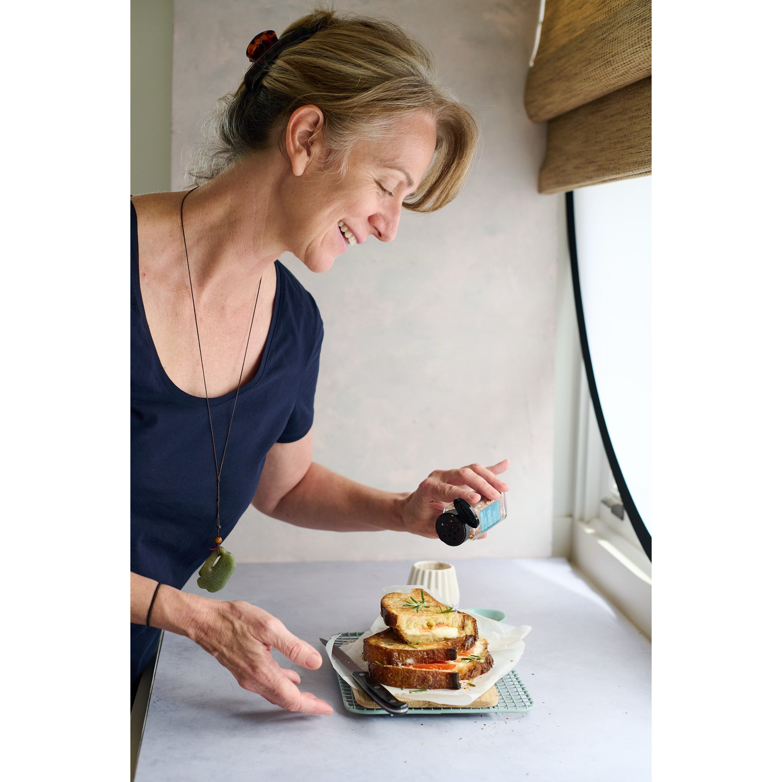 a typical shoot day in the life of a food stylist, Justine Kiggen, in Perth