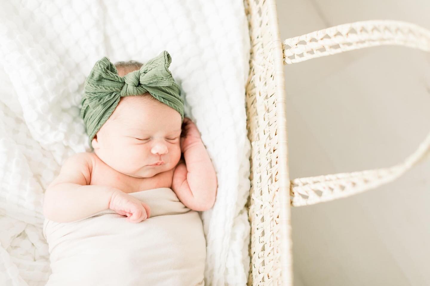 It&rsquo;s the posed arms for me! My favorite part of a newborn session is when we slowly unswaddle at the end. Babies always do the cutest things with their arms and make the sweetest little noises.