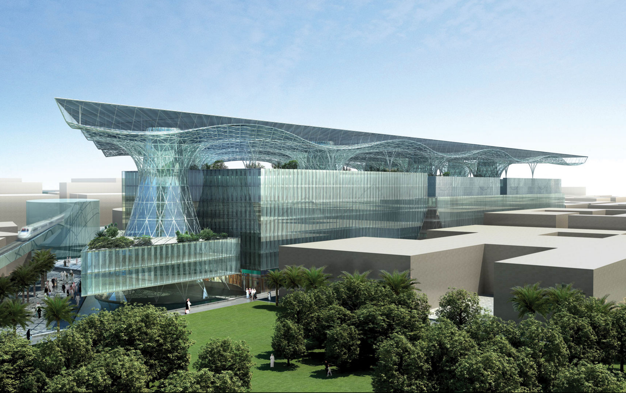 Rendering of Masdar Headquarters