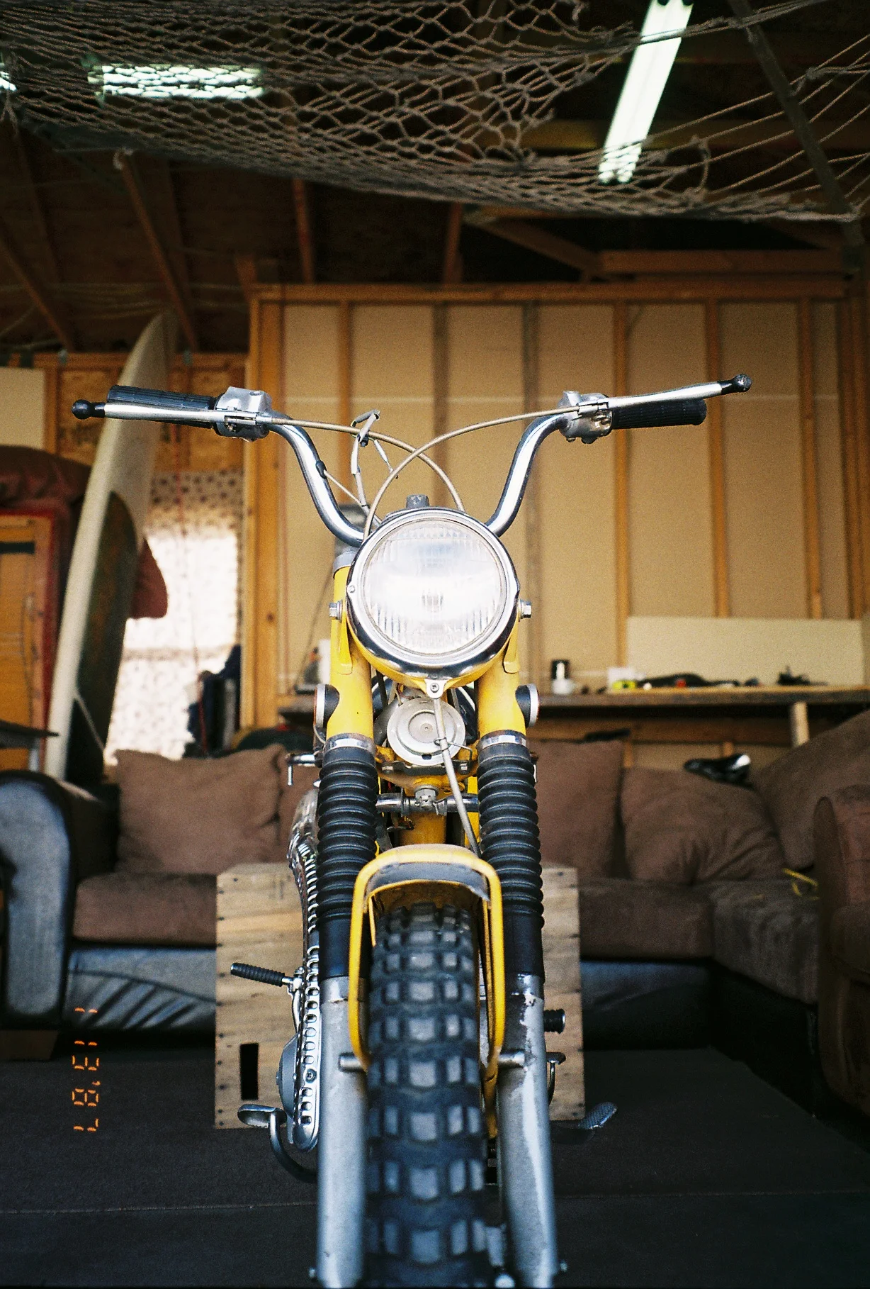 Film: recently restored a 1968 CT90
