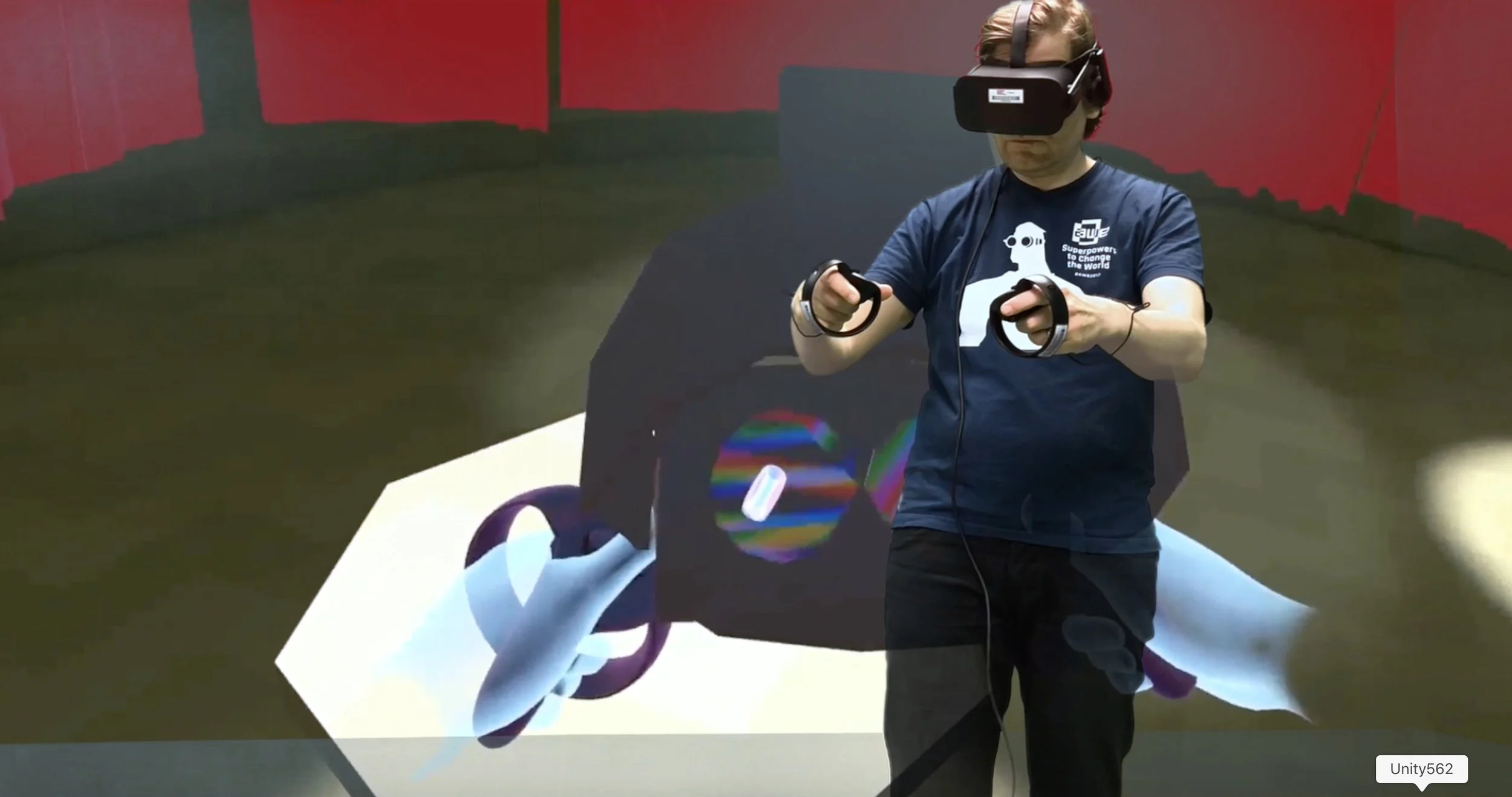 'VR times VR', or VR^2 was my final project for the Udacity VR Developer Nanodegree Program in May, 2018. It is a proof of concept for a game I hope to keep on working towards actual release during the latter half of 2018. Watch a mixed reality walkthrough here: https://youtu.be/3xOKEGAySoA and have a look at the concept document .
