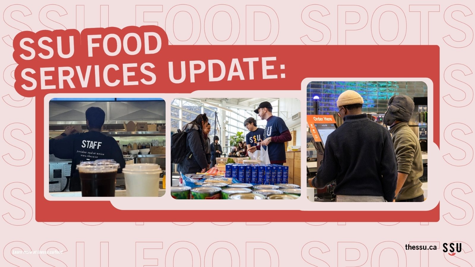 SSU Food Services Update. 