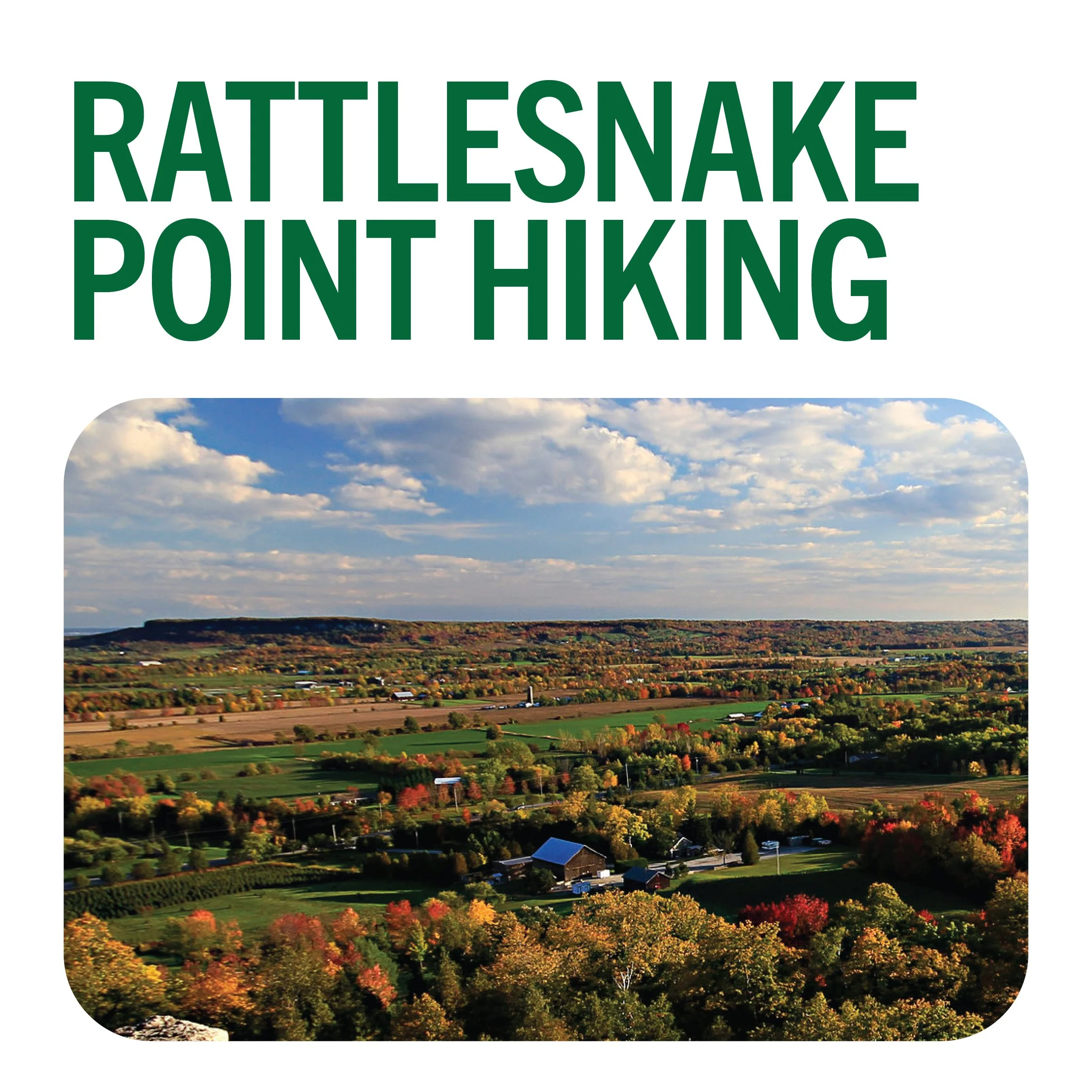 Weekend Getaways: Rattlesnake Point Hiking Trip (Off-Campus)