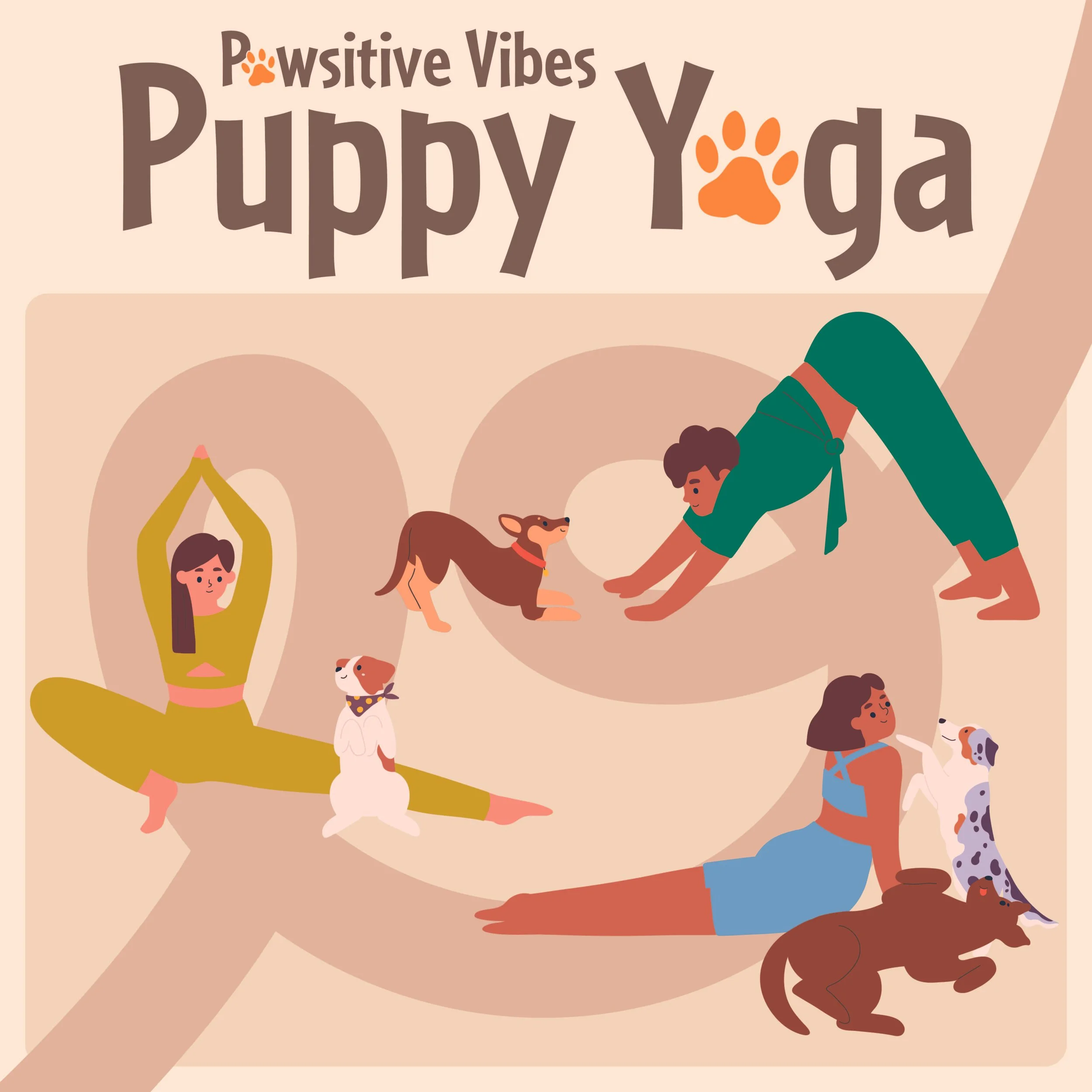 Pawsitive Vibes Puppy Yoga (TRAF)