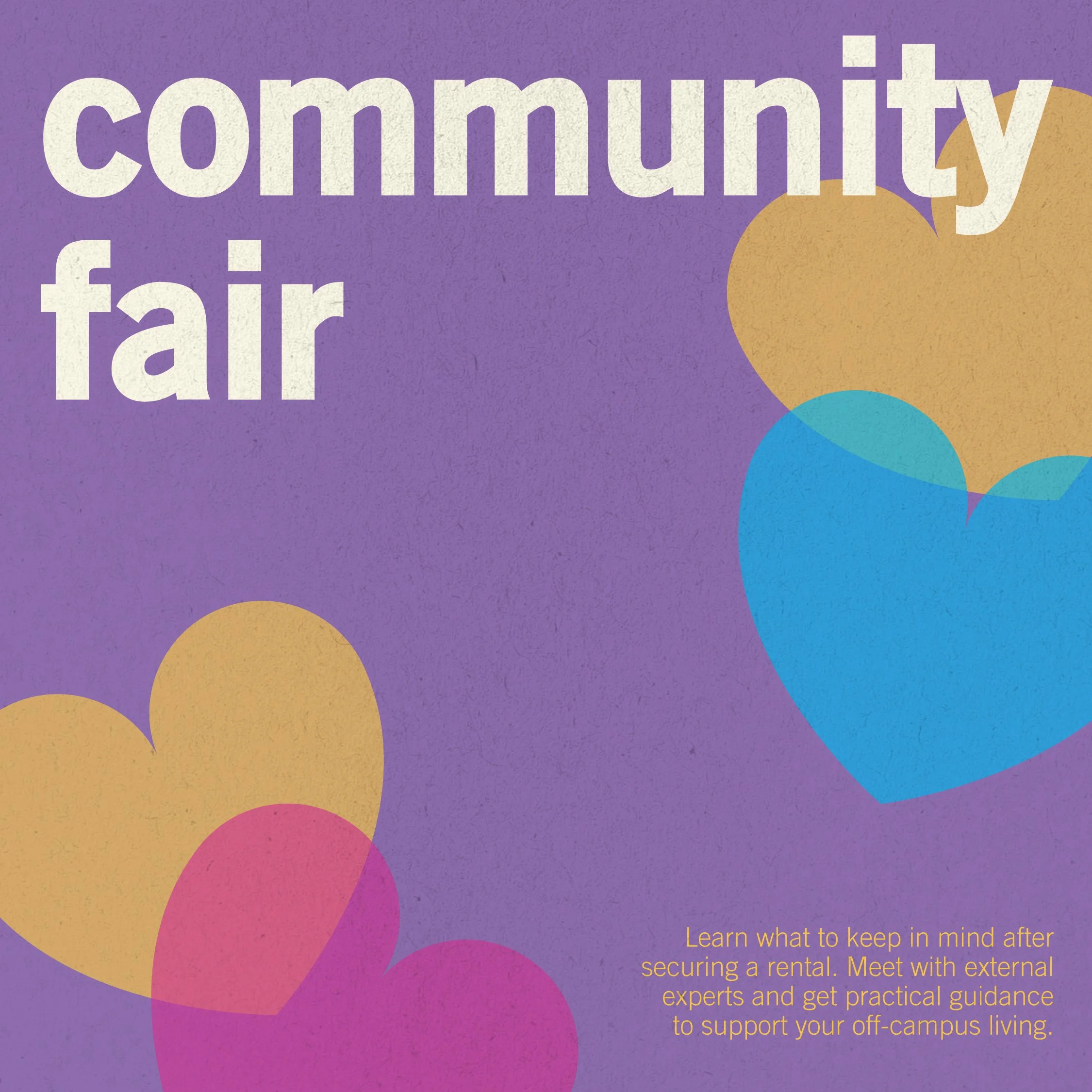 Community Fair (ALL CAMPUSES)