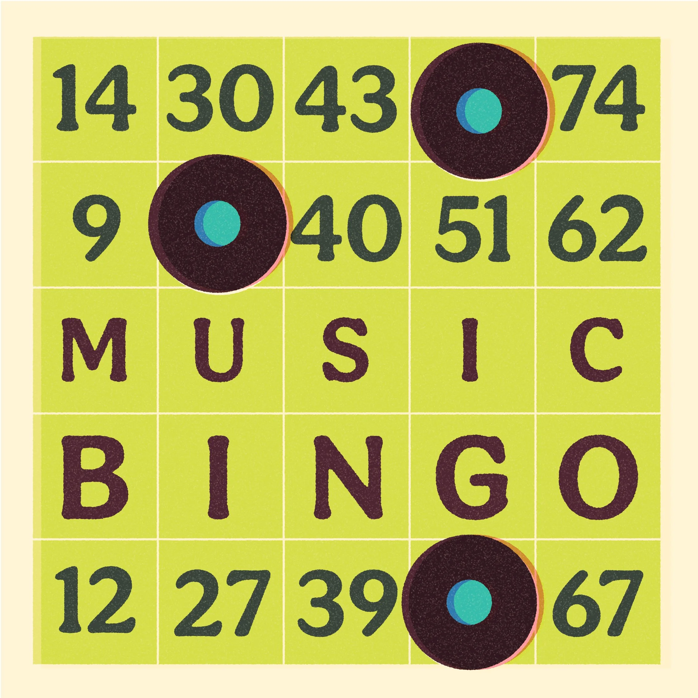 Music Bingo! (ALL CAMPUSES