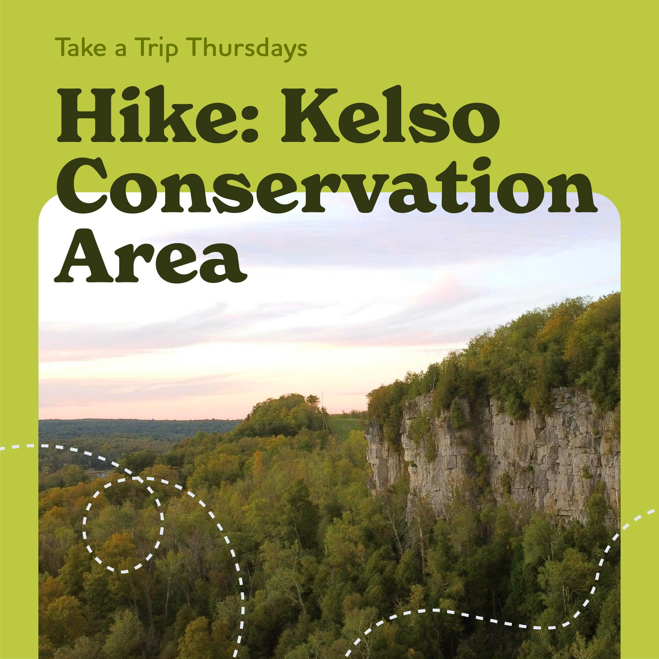Take a Trip Thursday: Kelso Conservation Area (OFF-CAMPUS)