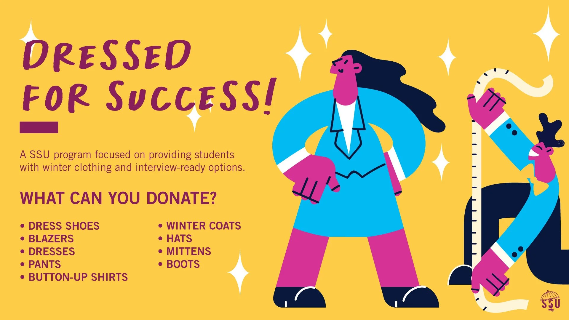 Dressed for Success Program — Sheridan Student Union