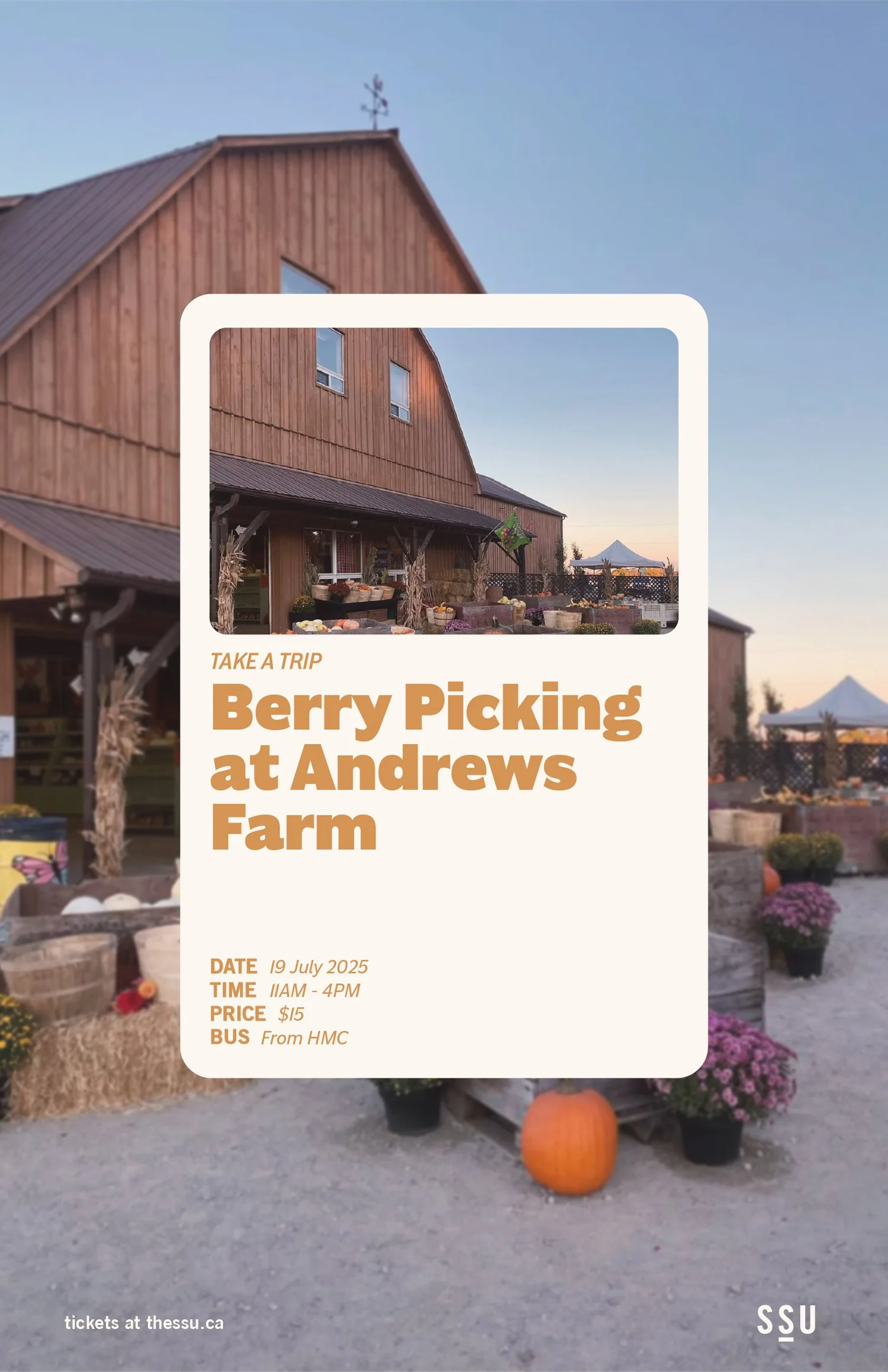 Take a Trip: Berry Picking at Andrews Farm — Sheridan Student Union