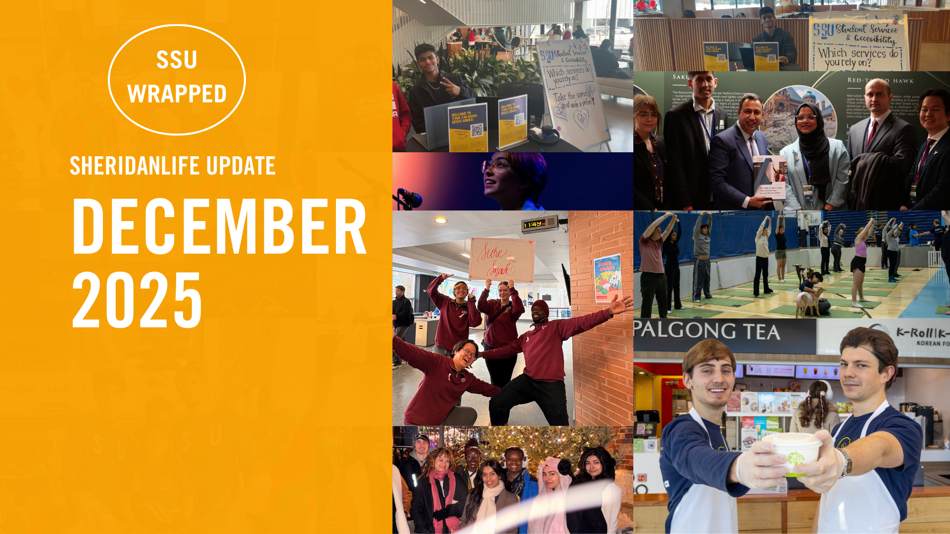 December 2025: Sheridan Student Union Recap