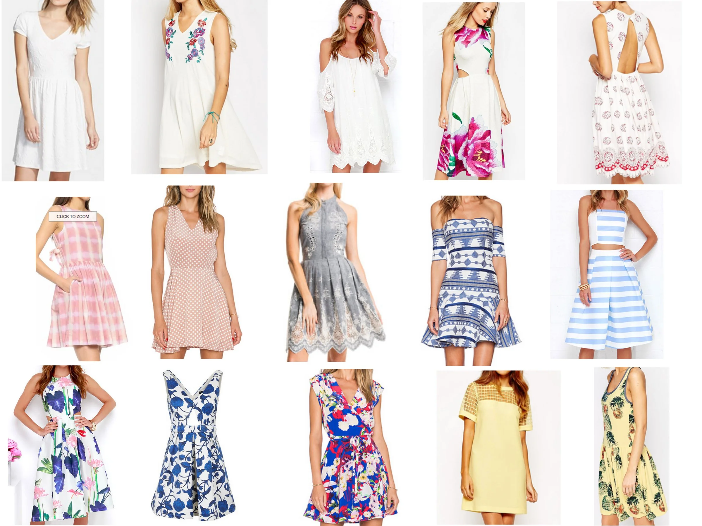 summer picnic dresses