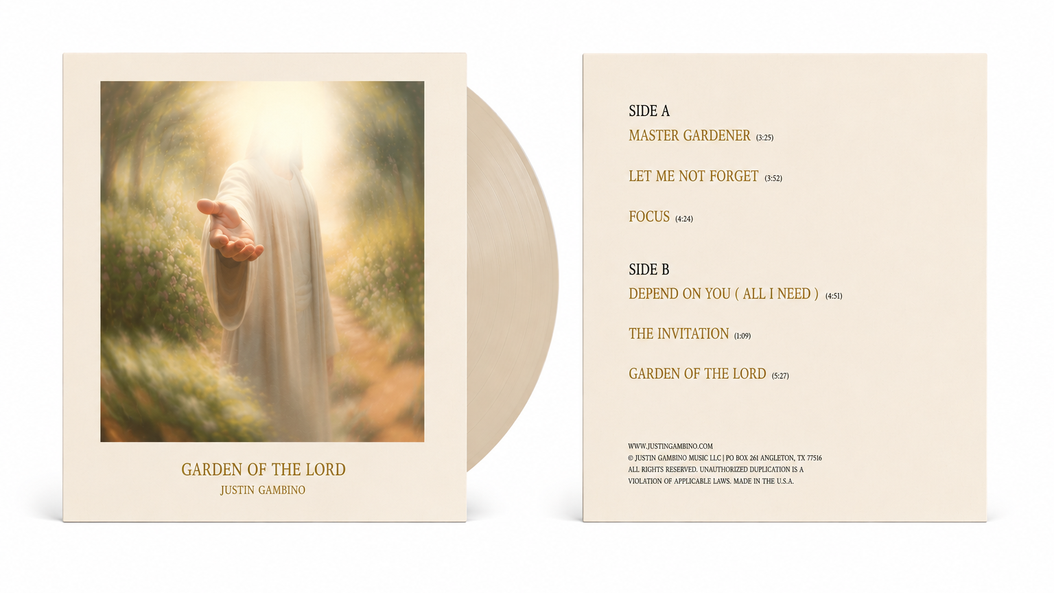 Garden of the Lord - Vinyl