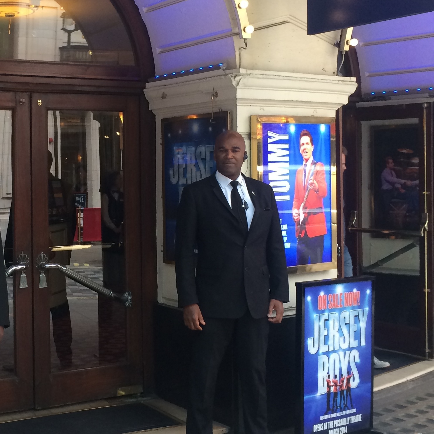 Lee/Marlon at the Piccadilly Theatre