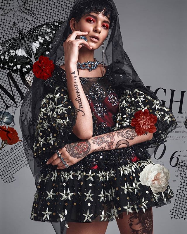 Gardens of Maria
 #Styled &amp; #Directed by @missbonesandheels shot by @michaelstuartdaley makeup @minnie_mua
Hair @jamescatalanohair art by @rebeccacoltorti_art wearing @sorapol @simonharrisonuk
.
.
.
.
.
.
.
.
.
.
.
.
.
.
.
#bonesstudio #fashioned